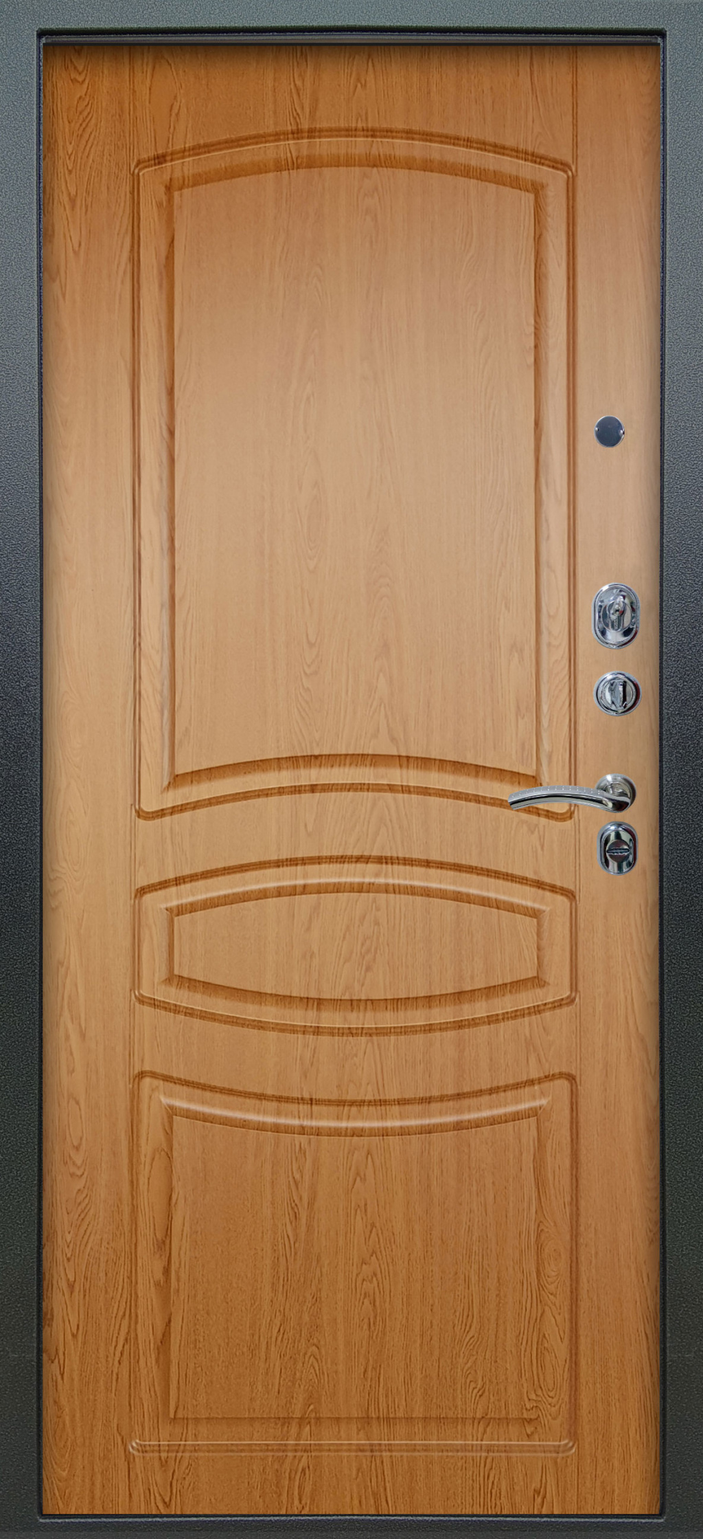 Берлога Входная дверь Монако XS Шагрень, арт. 0007397 - фото №2