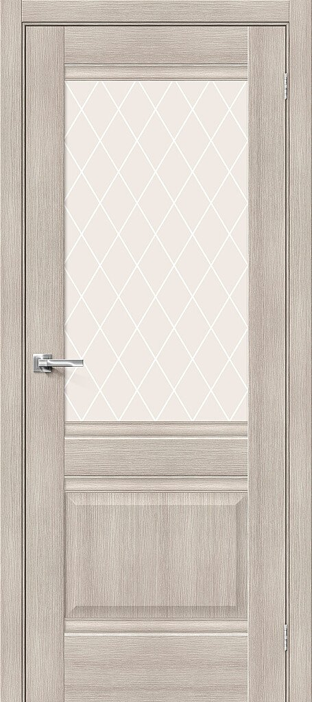 Браво Межкомнатная дверь Prima 3 White crystal ДО, арт. 12765 - фото №4