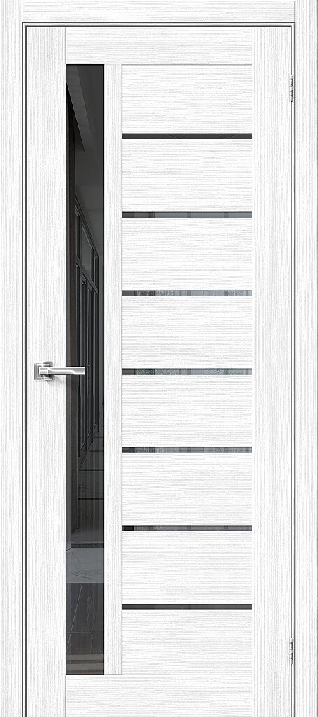 Браво Межкомнатная дверь Браво 27 Mirox Grey ДО, арт. 12783 - фото №2