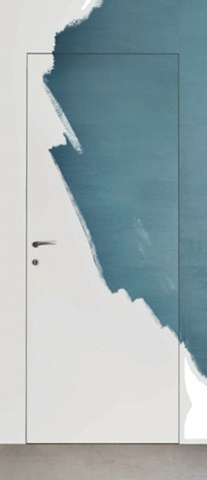 Верда Межкомнатная дверь Invisible 40 мм под покраску, арт. 14028 - фото №1