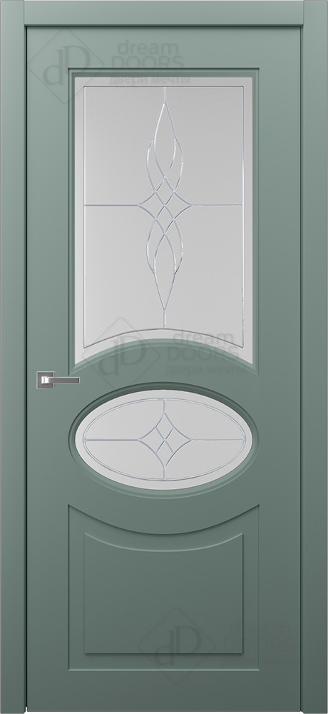 Dream Doors Межкомнатная дверь AN15 Bent, арт. 6236 - фото №1
