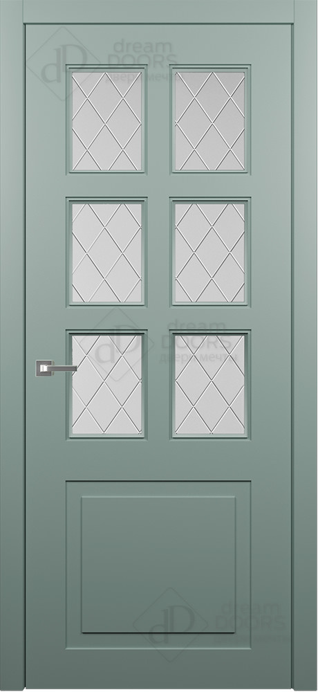 Dream Doors Межкомнатная дверь AN17 Ромб, арт. 6241 - фото №1