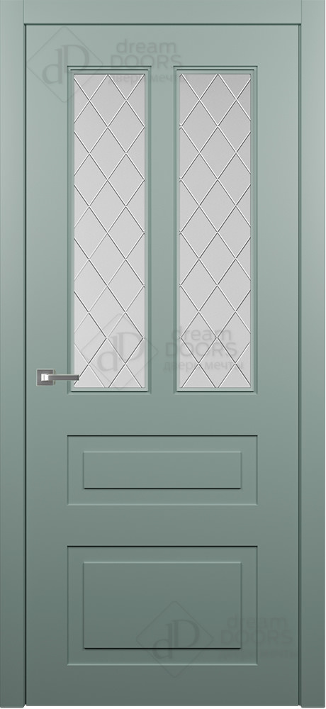 Dream Doors Межкомнатная дверь AN19-2 Ромб, арт. 6245 - фото №1
