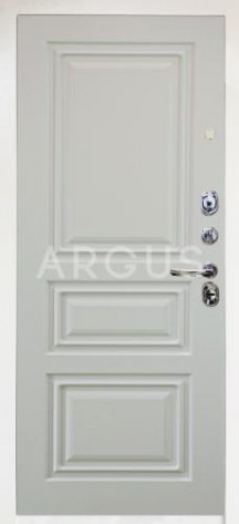 Аргус Входная дверь Люкс 3К 12 мм Скиф белый, арт. 0003199