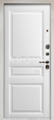 Аргус Входная дверь Люкс 3К 16мм Каролина белый, арт. 0003217