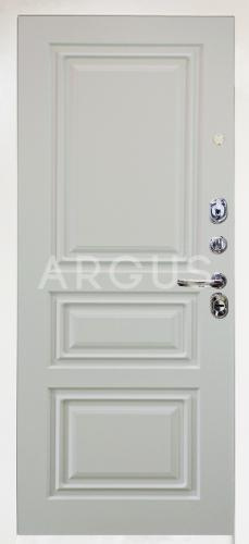 Аргус Входная дверь Люкс 3К 12 мм Скиф белый, арт. 0003199 - фото №2