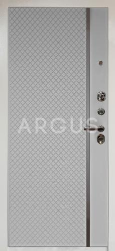 Аргус Входная дверь Люкс 3К 12мм Лия белый, арт. 0003223 - фото №2